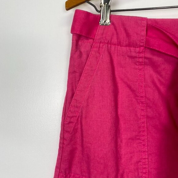 J. Crew Pink Linen Blend Skirt with Tie - Picture 3 of 10